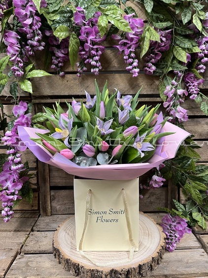 Click to view Pastel Tulip Bouquet