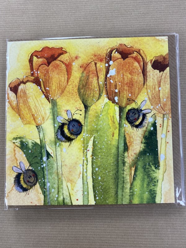 Bumblebee & Tulips Gift Card